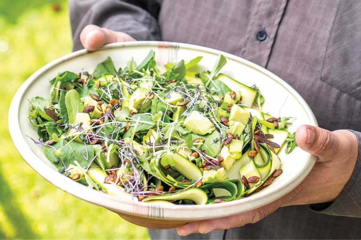 Really great green salad