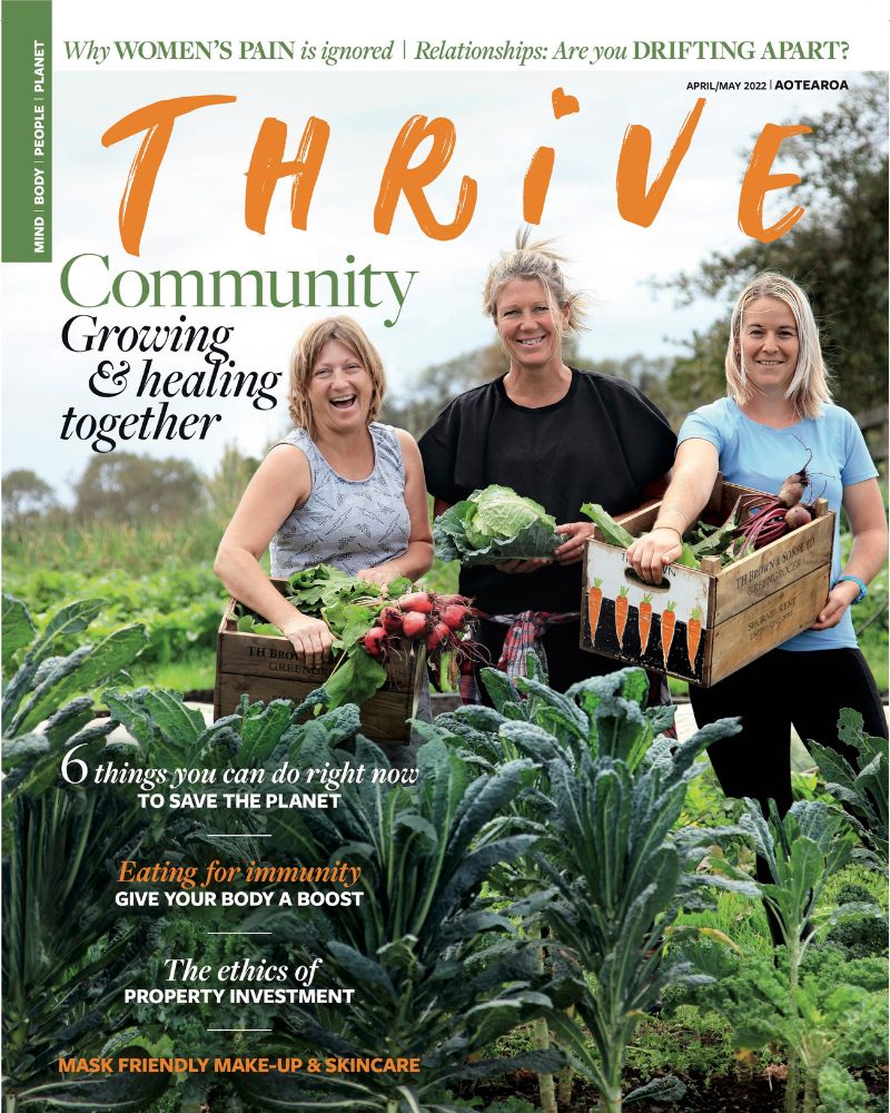 Community: Growing & healing together - Thrive Magazine feature